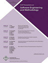 ACM TRANSACTIONS ON SOFTWARE ENGINEERING AND METHODOLOGY雜志封面